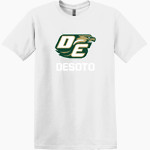 Desoto Eagles <span class="pdp-name-mascot">Desoto Eagles</span> Gildan Adult Heavy Cotton Short Sleeve T-Shirt Front Thumbnail