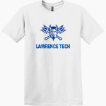 Lawrence Tech Blue Devils <span class="pdp-name-mascot">Lawrence Tech Blue Devils</span> Gildan Adult Heavy Cotton Short Sleeve T-Shirt Front Thumbnail