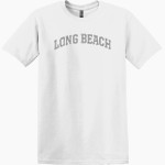 LONG BEACH HIGH SCHOOL BEARCATS <span class="pdp-name-mascot">LONG BEACH BEARCATS</span> Gildan Adult Heavy Cotton Short Sleeve T-Shirt Front Thumbnail