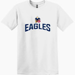 Oswalt Eagles <span class="pdp-name-mascot">Oswalt Academy Eagles</span> Gildan Adult Heavy Cotton Short Sleeve T-Shirt Front Thumbnail