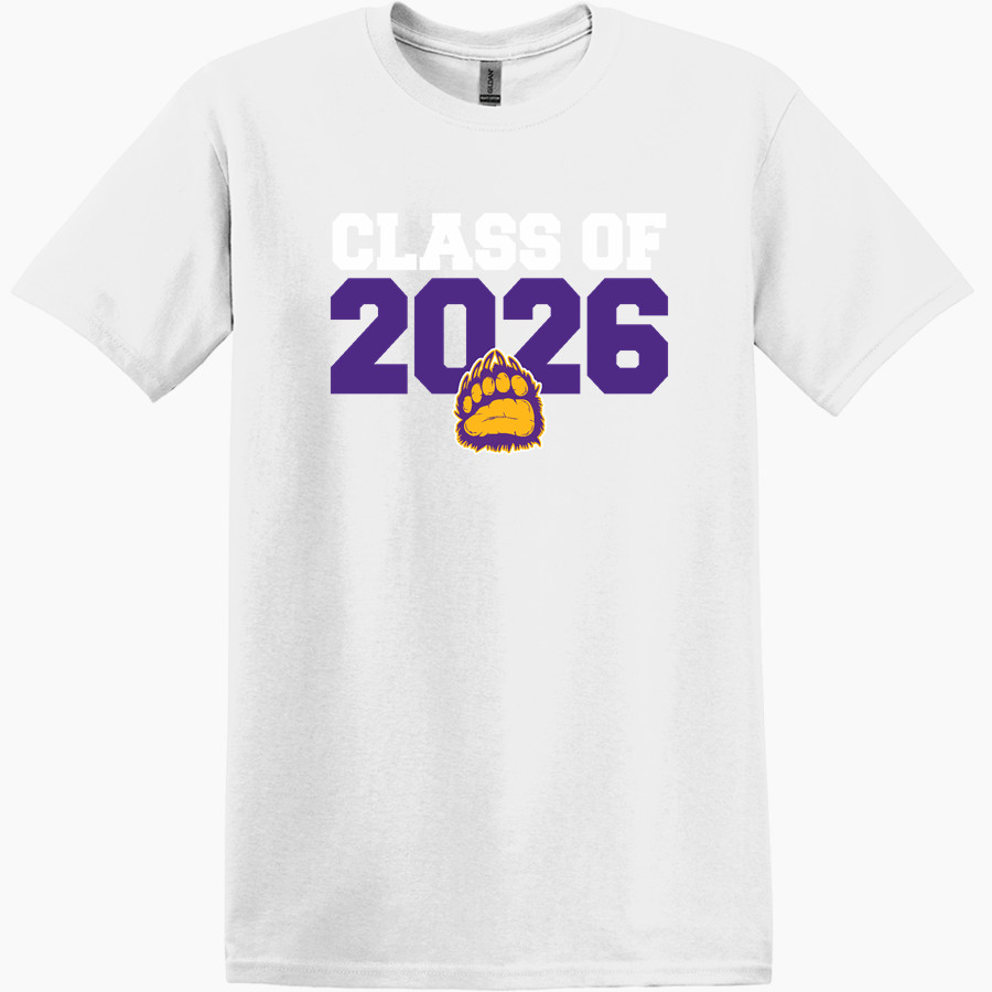 Fowler Grizzlies Gildan Men's Heavy Cotton Short Sleeve T-Shirt