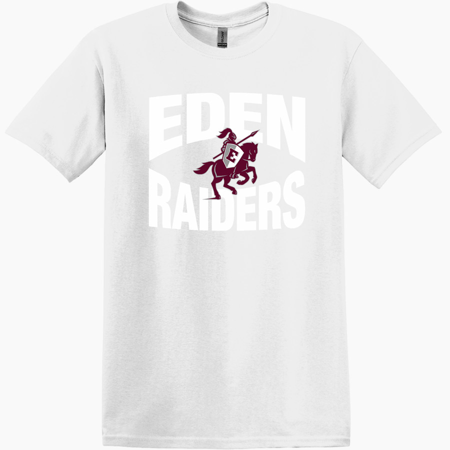 Eden Raiders <span class="pdp-name-mascot">Eden Raiders</span> Gildan Adult Heavy Cotton Short Sleeve T-Shirt