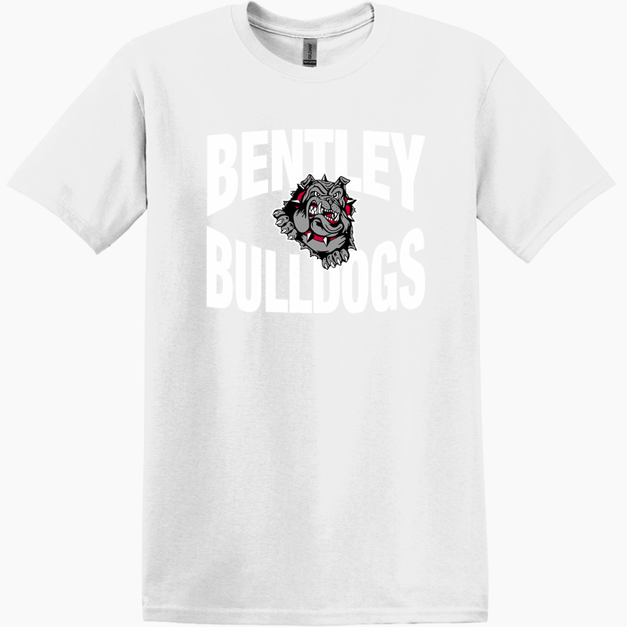 BENTLEY SENIOR HIGH SCHOOL BULLDOGS Gildan Men's Heavy Cotton Short Sleeve T-Shirt
