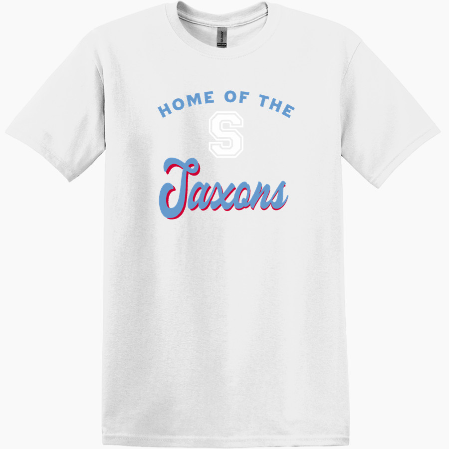 SOUTH SALEM HIGH SCHOOL SAXONS <span class="pdp-name-mascot">SOUTH SALEM SAXONS</span> Gildan Adult Heavy Cotton Short Sleeve T-Shirt