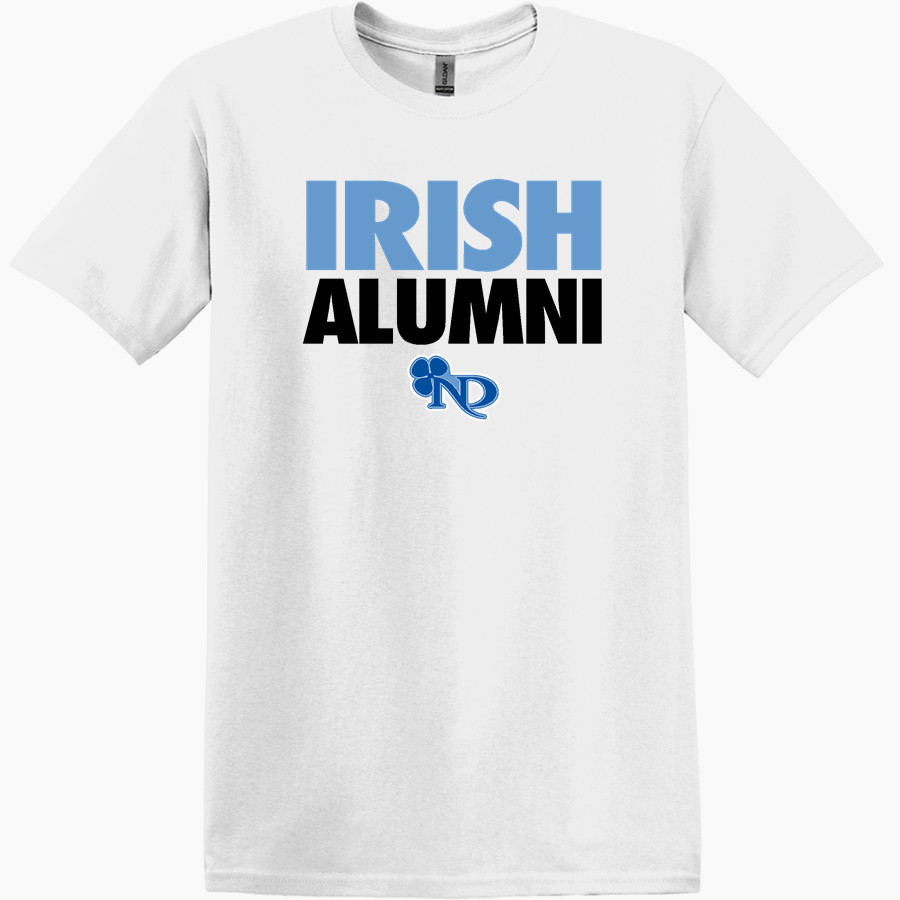 NOTRE DAME HIGH SCHOOL IRISH <span class="pdp-name-mascot">NOTRE DAME IRISH</span> Gildan Adult Heavy Cotton Short Sleeve T-Shirt