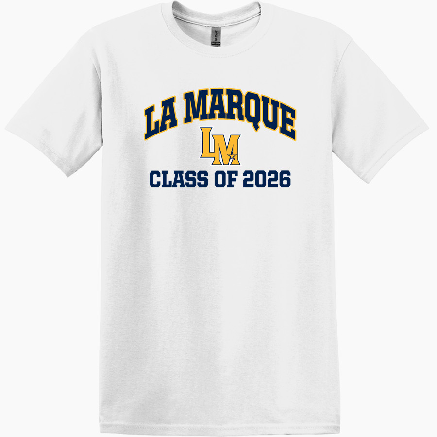 LA MARQUE HIGH SCHOOL COUGARS <span class="pdp-name-mascot">LA MARQUE COUGARS</span> Gildan Adult Heavy Cotton Short Sleeve T-Shirt