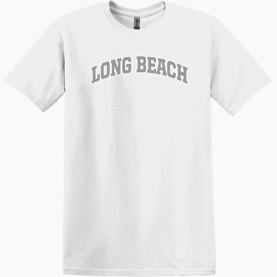 LONG BEACH HIGH SCHOOL BEARCATS <span class="pdp-name-mascot">LONG BEACH BEARCATS</span> Gildan Adult Heavy Cotton Short Sleeve T-Shirt