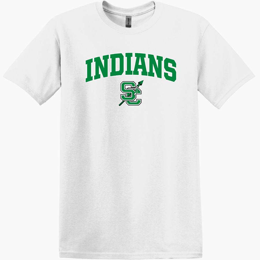 SEMINOLE COUNTY HIGH SCHOOL INDIANS <span class="pdp-name-mascot">SEMINOLE COUNTY INDIANS</span> Gildan Adult Heavy Cotton Short Sleeve T-Shirt