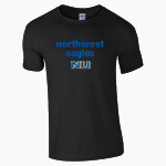Northwest University Eagles Online Store <span class="pdp-name-mascot">Northwest Eagles</span> Gildan Adult Softstyle T-Shirt Front Thumbnail
