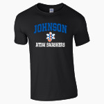 Johnson Atom Smashers Gildan Adult Softstyle T-Shirt Front Thumbnail