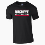 Buckeye Volleyball Club <span class="pdp-name-mascot">Buckeye Volleyball Club</span> Gildan Adult Softstyle T-Shirt Front Thumbnail