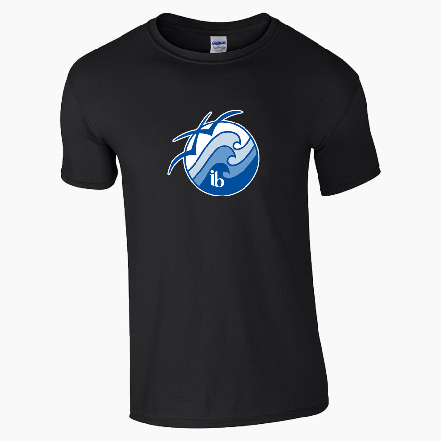 Pacific Beach Waves Online Store <span class="pdp-name-mascot">Pacific Beach Waves</span> Gildan Adult Softstyle T-Shirt