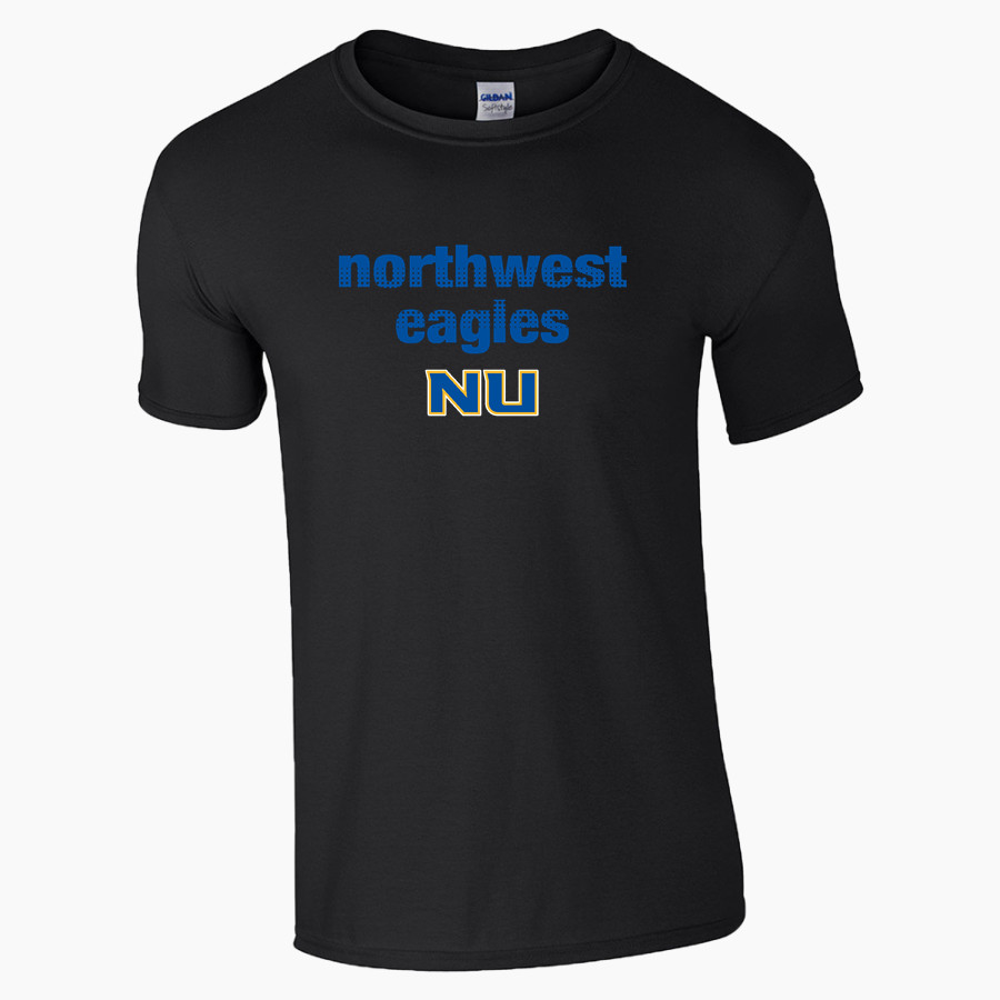 Northwest University Eagles Online Store <span class="pdp-name-mascot">Northwest Eagles</span> Gildan Adult Softstyle T-Shirt