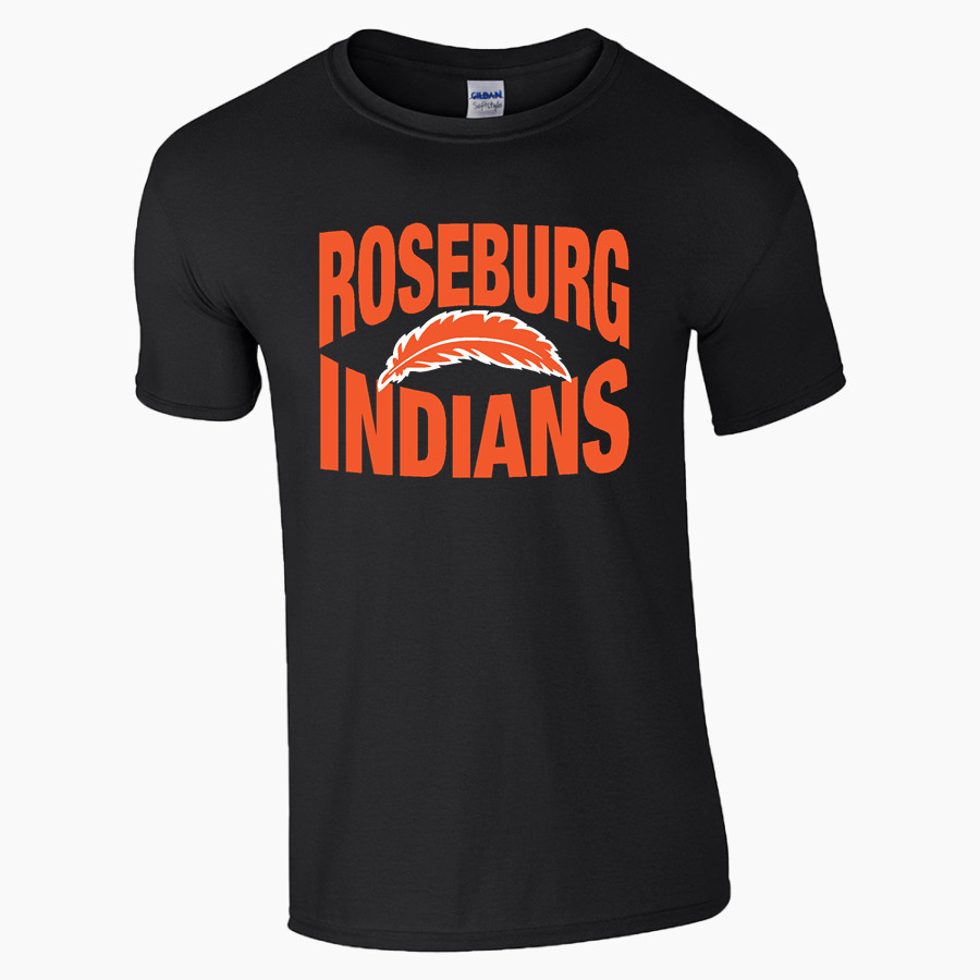 Roseburg Indians <span class="pdp-name-mascot">Roseburg Indians</span> Gildan Adult Softstyle T-Shirt