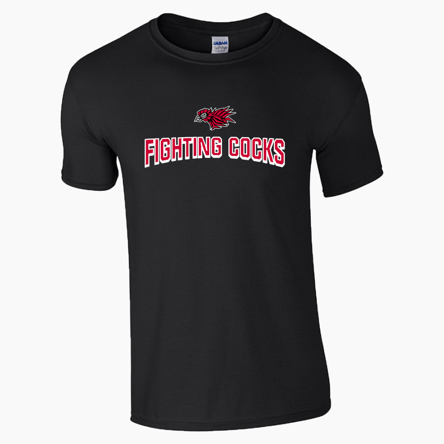 COCKE COUNTY HIGH SCHOOL FIGHTING COCKS <span class="pdp-name-mascot">COCKE COUNTY FIGHTING COCKS</span> Gildan Adult Softstyle T-Shirt