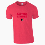 CARNEGIE MELLON UNIVERSITY TARTANS <span class="pdp-name-mascot">Carnegie Mellon Tartans</span> Gildan Adult Softstyle T-Shirt Front Thumbnail