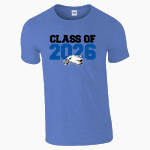 THE YOUNGSTOWN CHRISTIAN SCHOOL EAGLES <span class="pdp-name-mascot">THE YOUNGSTOWN EAGLES</span> Gildan Adult Softstyle T-Shirt Front Thumbnail