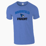 MARSHFIELD HIGH SCHOOL BLUEJAYS <span class="pdp-name-mascot">MARSHFIELD BLUEJAYS</span> Gildan Adult Softstyle T-Shirt Front Thumbnail