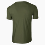 Delphian Dragons Gildan Adult Softstyle T-Shirt Back Thumbnail