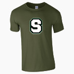 SPECTRUM HIGH SCHOOL STING <span class="pdp-name-mascot">SPECTRUM STING</span> Gildan Adult Softstyle T-Shirt Front Thumbnail