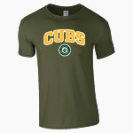 Catholic High home of the Cubs <span class="pdp-name-mascot">Catholic High Cubs</span> Gildan Adult Softstyle T-Shirt Front Thumbnail