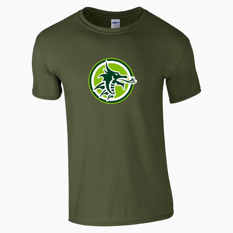 AZ Compass DRAGONS <span class="pdp-name-mascot">Compass Prep DRAGONS</span> Gildan Adult Softstyle T-Shirt