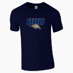 Oral Roberts Golden Eagles <span class="pdp-name-mascot">Oral Roberts Golden Eagles</span> Gildan Adult Softstyle T-Shirt Front Thumbnail