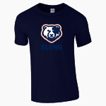 Glenn Grizzlies <span class="pdp-name-mascot">Tom Glenn Grizzlies</span> Gildan Adult Softstyle T-Shirt Front Thumbnail