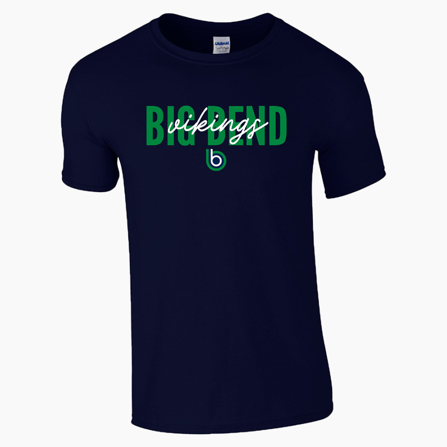 Big Bend Vikings <span class="pdp-name-mascot">Big Bend Vikings</span> Gildan Adult Softstyle T-Shirt