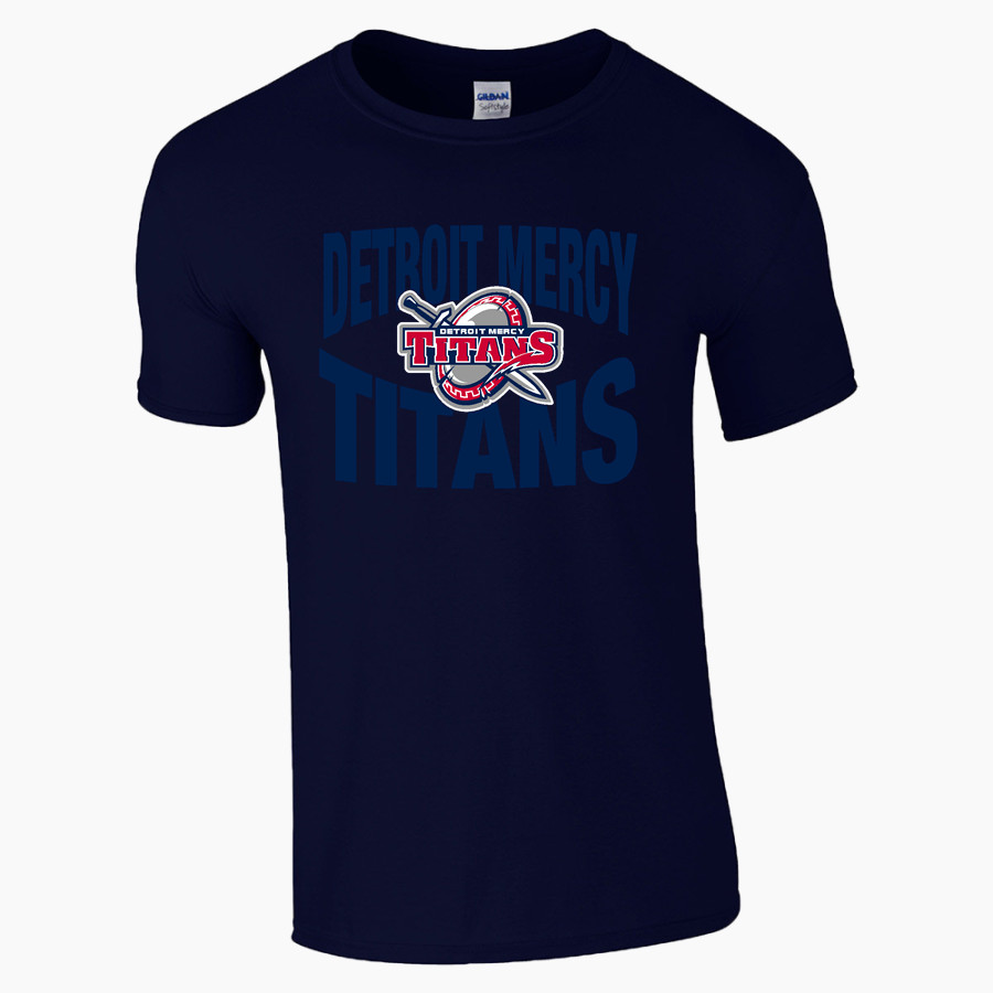 Detroit Mercy Titans Sideline Store <span class="pdp-name-mascot">UDM Titans</span> Gildan Adult Softstyle T-Shirt