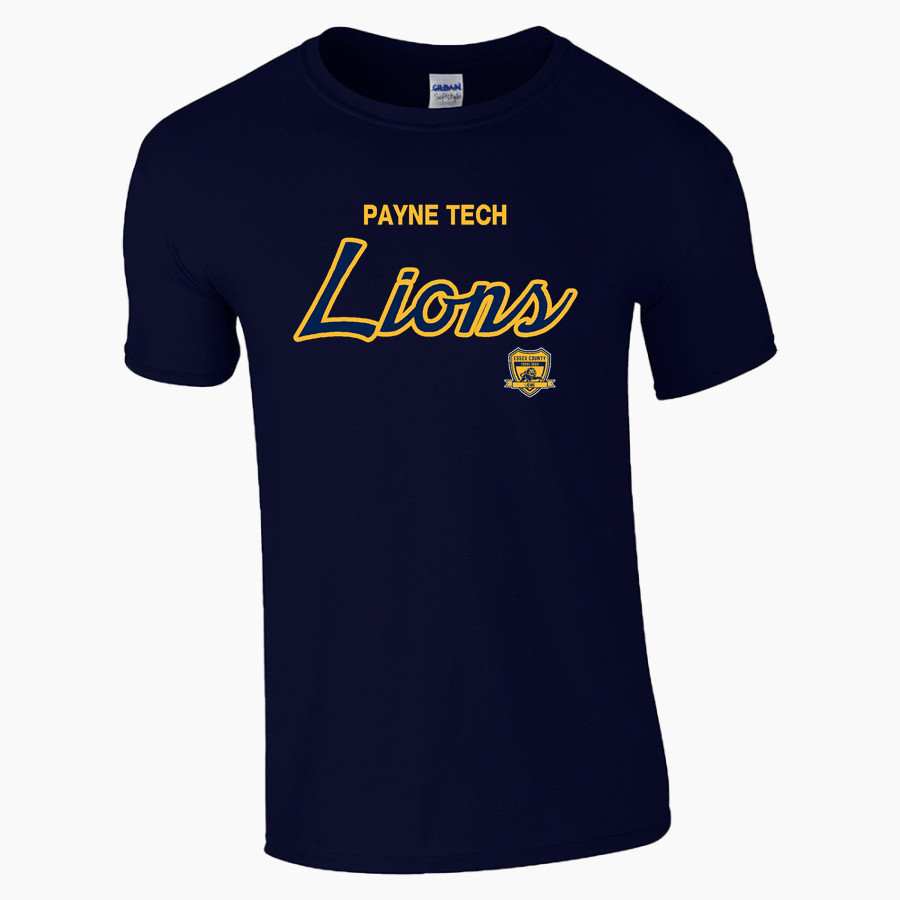 Payne Tech Lions <span class="pdp-name-mascot">Payne Tech Lions</span> Gildan Adult Softstyle T-Shirt