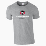 St. Cloud State University The Official Online Store Gildan Adult Softstyle T-Shirt Front Thumbnail