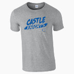 Castle Knights Gildan Adult Softstyle T-Shirt Front Thumbnail