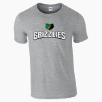 Greenfield Grizzlies <span class="pdp-name-mascot">Greenfield Grizzlies</span> Gildan Adult Softstyle T-Shirt Front Thumbnail