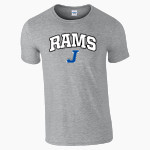 JOAQUIN HIGH SCHOOL RAMS <span class="pdp-name-mascot">JOAQUIN RAMS</span> Gildan Adult Softstyle T-Shirt Front Thumbnail