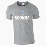 MARYSVILLE HIGH SCHOOL VIKINGS <span class="pdp-name-mascot">MARYSVILLE VIKINGS</span> Gildan Adult Softstyle T-Shirt Front Thumbnail