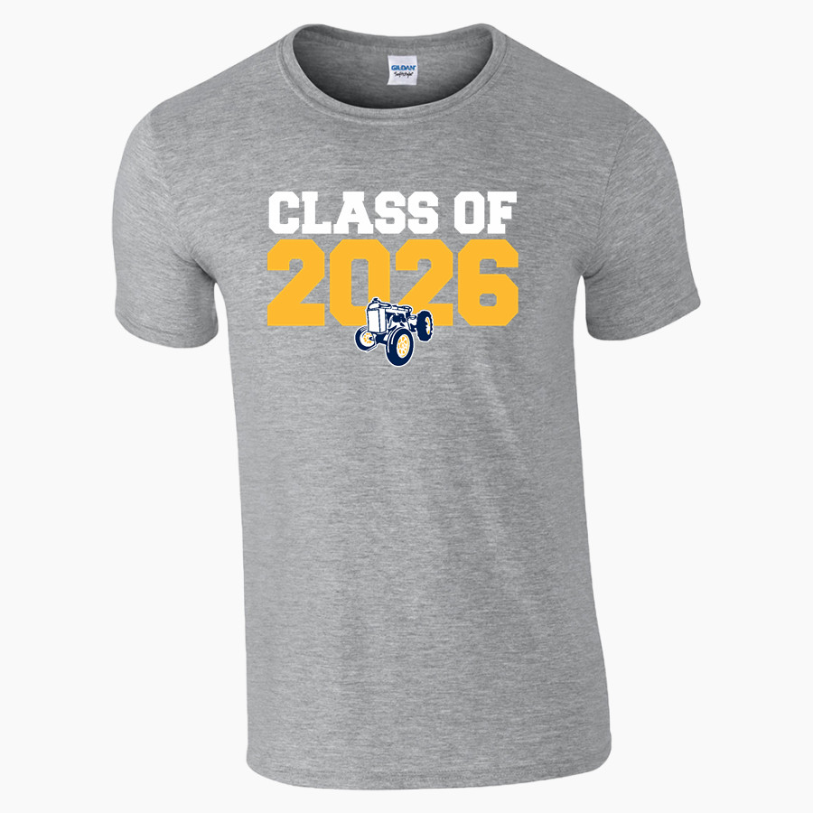 FORDSON HIGH SCHOOL TRACTORS ONLINE STORE <span class="pdp-name-mascot">FORDSON TRACTORS</span> Gildan Adult Softstyle T-Shirt