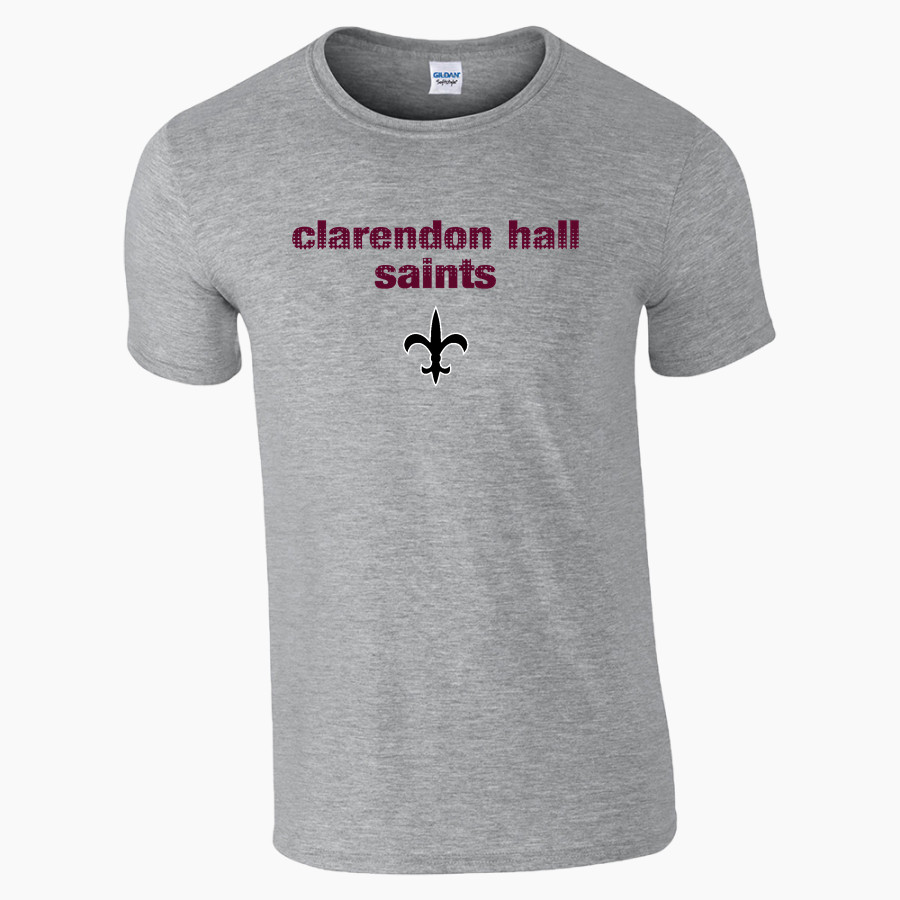 CLARENDON HALL SAINTS <span class="pdp-name-mascot">CLARENDON HALL ACADEMY SAINTS</span> Gildan Adult Softstyle T-Shirt