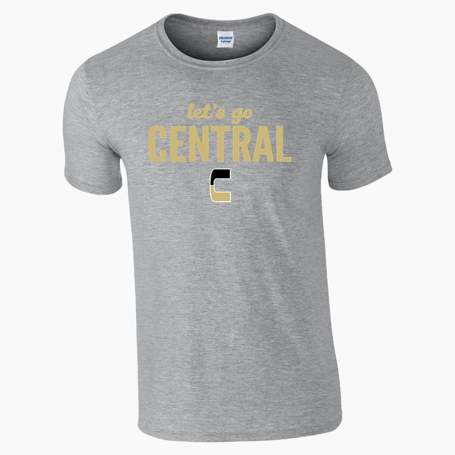 SPRINGFIELD CENTRAL HIGH SCHOOL GOLDEN EAGLES Gildan Adult Softstyle T-Shirt