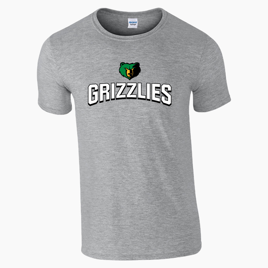 Greenfield Grizzlies <span class="pdp-name-mascot">Greenfield Grizzlies</span> Gildan Adult Softstyle T-Shirt