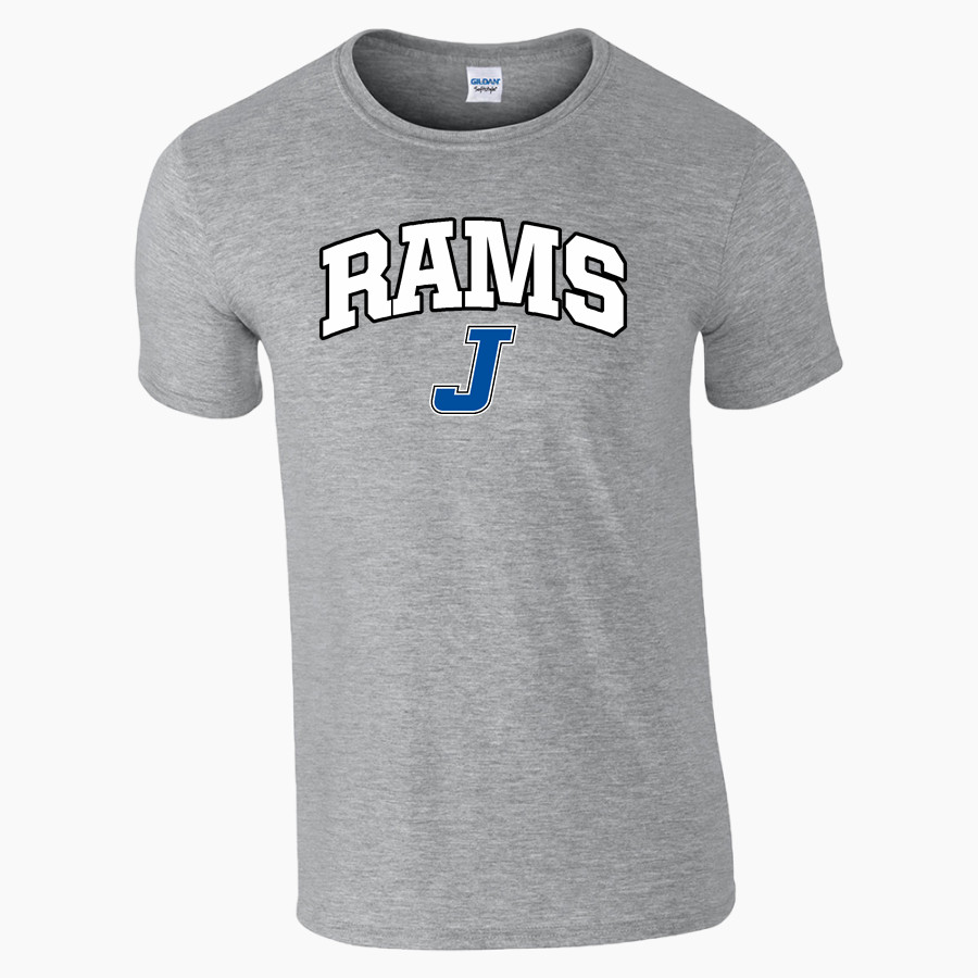 JOAQUIN HIGH SCHOOL RAMS <span class="pdp-name-mascot">JOAQUIN RAMS</span> Gildan Adult Softstyle T-Shirt