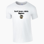 Fort Hays State University Tigers Gildan Adult Softstyle T-Shirt Front Thumbnail