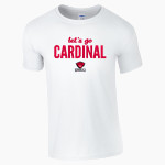 CARDINAL HIGH SCHOOL HUSKIES <span class="pdp-name-mascot">CARDINAL HUSKIES</span> Gildan Adult Softstyle T-Shirt Front Thumbnail