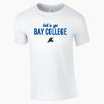 Bay College Norse Gildan Adult Softstyle T-Shirt Front Thumbnail
