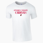 Otterbein University Cardinals Gildan Adult Softstyle T-Shirt Front Thumbnail