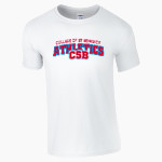 COLLEGE OF ST BENEDICT Bennies <span class="pdp-name-mascot">COLLEGE OF ST BENEDICT</span> Gildan Adult Softstyle T-Shirt Front Thumbnail