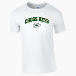 CROSS KEYS HIGH SCHOOL INDIANS <span class="pdp-name-mascot">CROSS KEYS INDIANS</span> Gildan Adult Softstyle T-Shirt Front Thumbnail