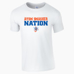 Johnson Atom Smashers Gildan Adult Softstyle T-Shirt Front Thumbnail