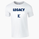 Legacy Eagles <span class="pdp-name-mascot">Legacy Charter Eagles</span> Gildan Adult Softstyle T-Shirt Front Thumbnail