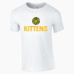 Grambling Kittens Gildan Adult Softstyle T-Shirt Front Thumbnail